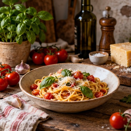 The Comfort of a Simple Tomato Pasta